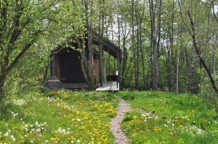 Image hebergement insolite LE BOIS BASALTE