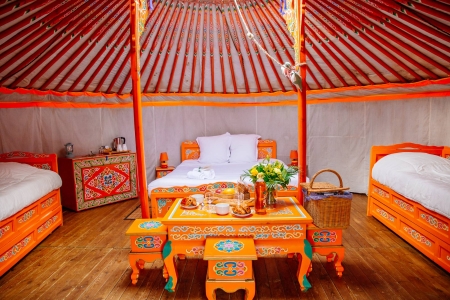 Image hebergement insolite ECÔTELIA YOURTE