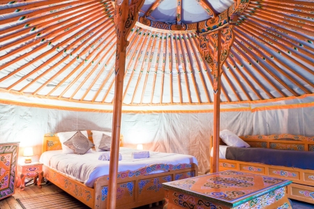 Image hebergement insolite ECÔTELIA YOURTE