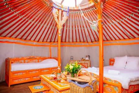 Image hebergement insolite ECÔTELIA YOURTE