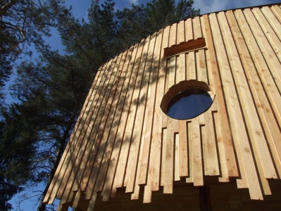 Image hebergement insolite CABANE DE LUXE L'AVANCÉE NATURE